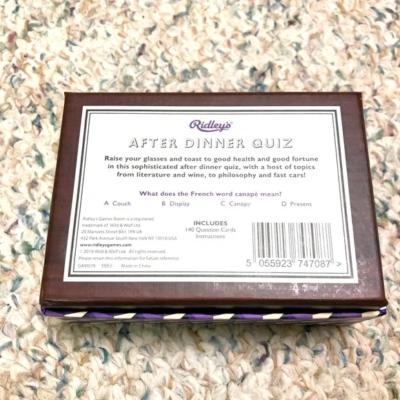 Trivia Card Game - Picture 3 of 3